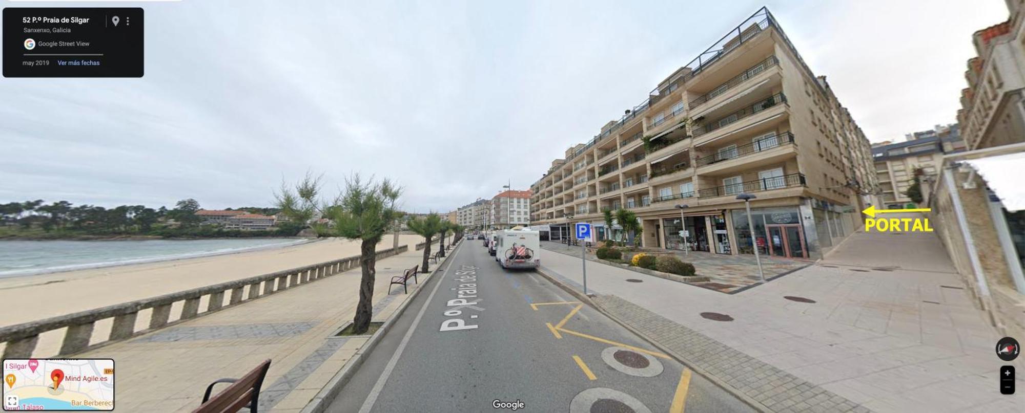 Playa De Silgar Apartment Sanxenxo Exterior photo